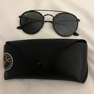 Ray Ban Round Double Bridge Sunglasses